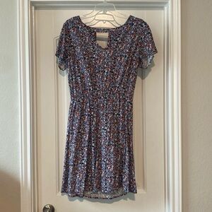 GAP- Women’s Navy Floral Dress, Medium